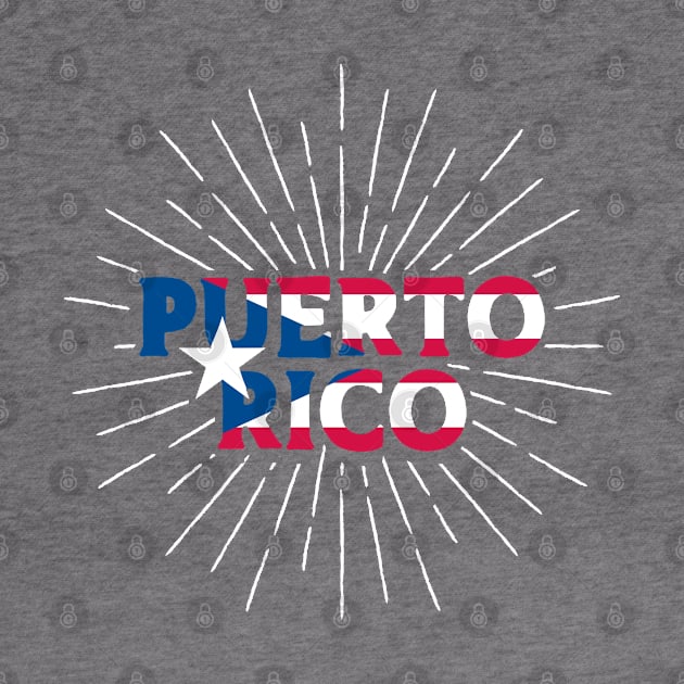 Puerto Rico Heritage Flag by Toeffishirts